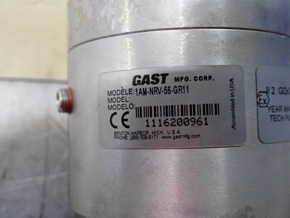 Gast Air Motor - 1am-nrv-56-gr11