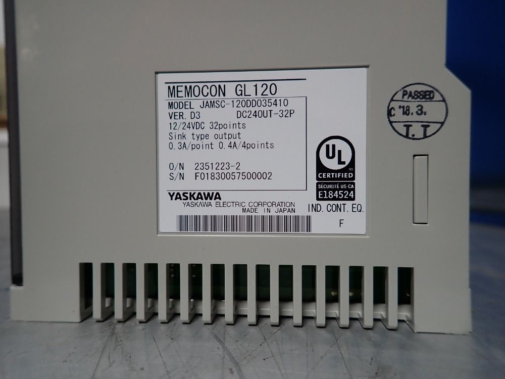 Yaskawa Electric Output Module - Jamsc-120ddo35410