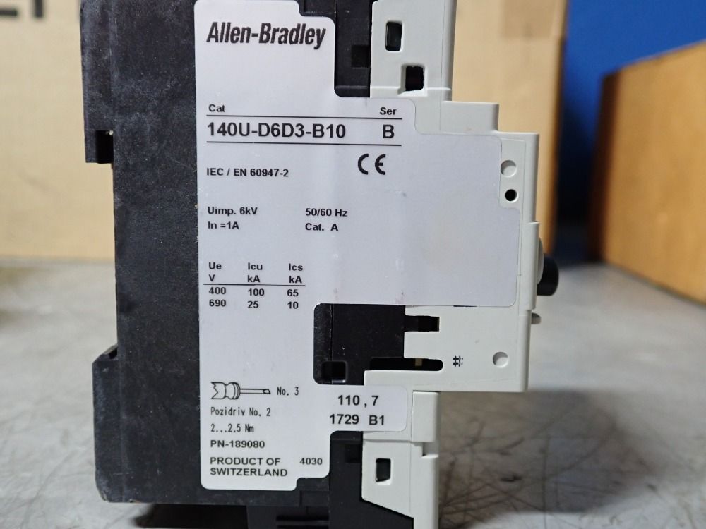 Allen-bradley Circuit Breaker - 140u-d6d3-b10