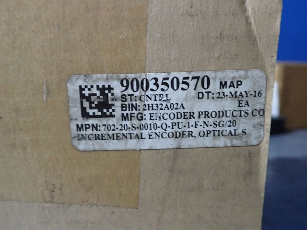 Encoder Products Co. Incremental Encoder - 702-20-s-0010-q-pu-1-f-n-sg/20