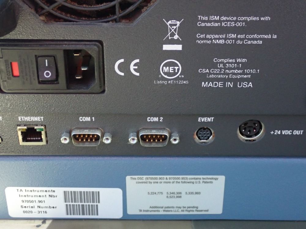 Ta Instruments Differential Scanning Calorimeter - Dsc Q20