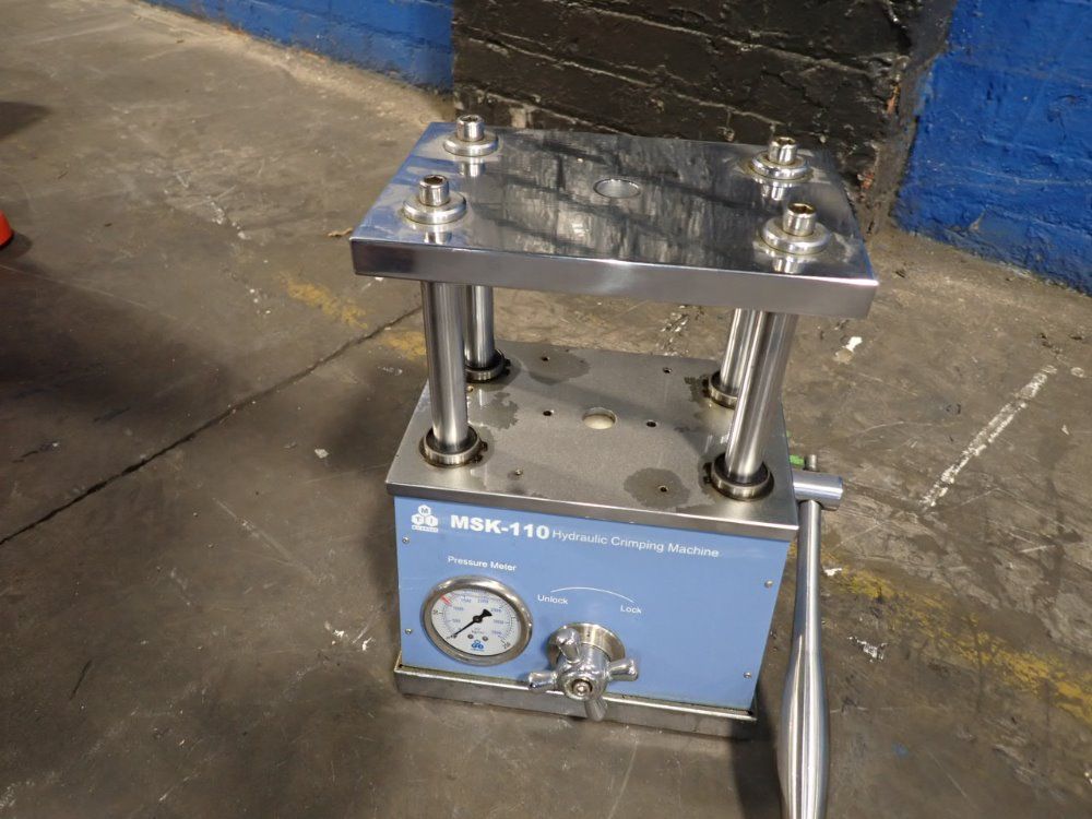 Mti Corporation Hydraulic Crimping Machine - Msk-110
