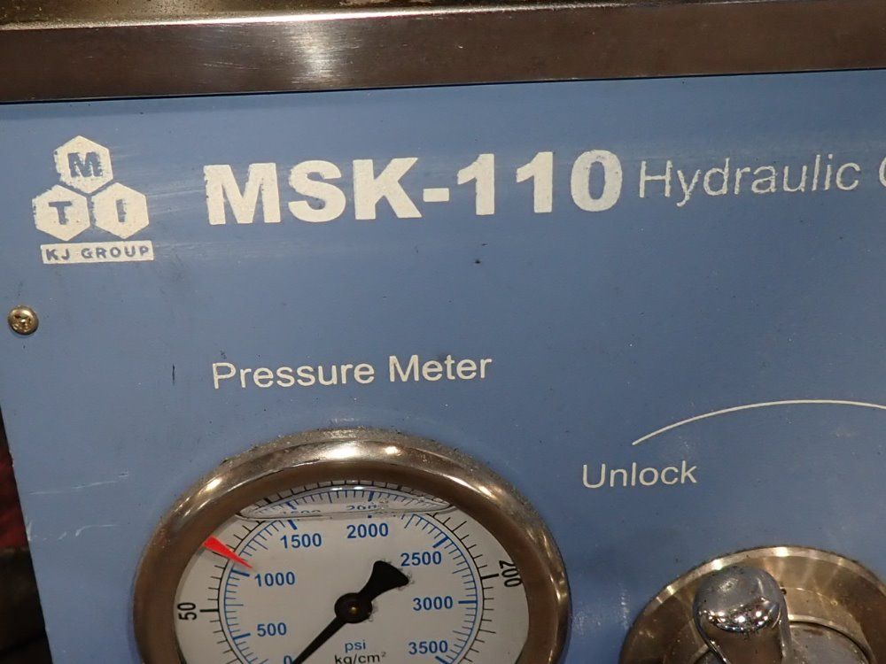 Mti Corporation Hydraulic Crimping Machine - Msk-110