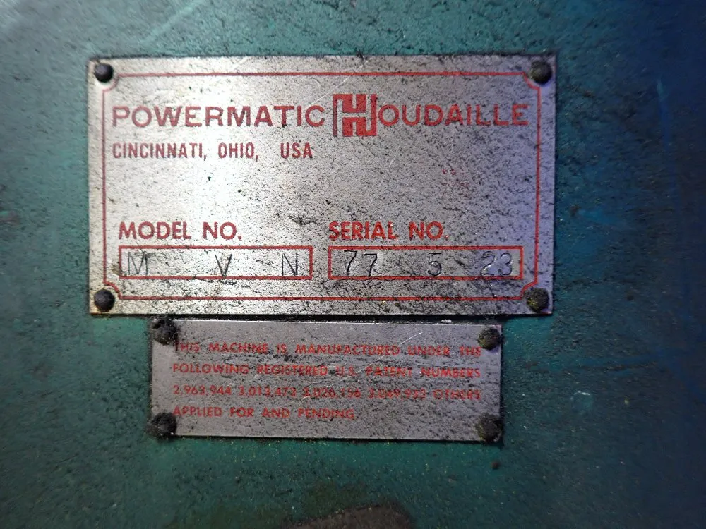 Powermatic 8" X 32" Vertical Mill - Mvn