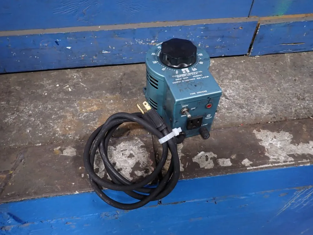 Staco Energy Products Co 1.4 Kva Autotransformer - 3pn1010