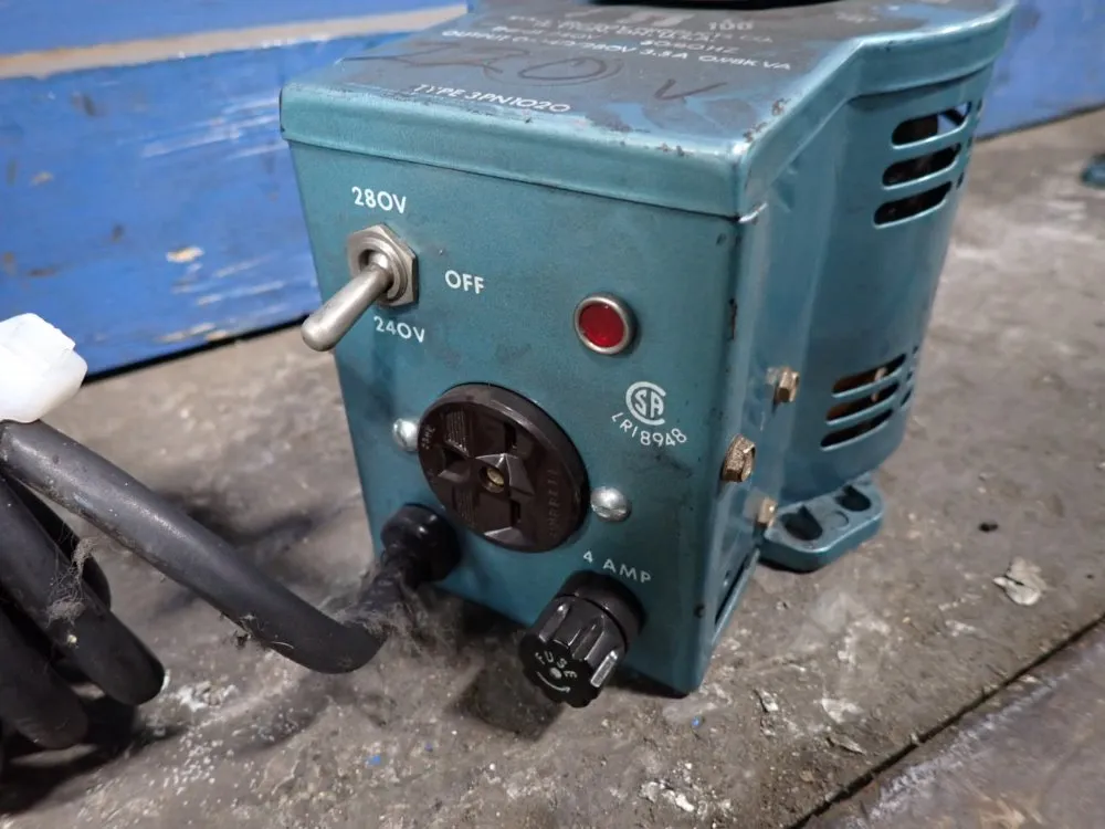 Staco Energy Products Co 0.98 Kva Autotransformer - 3pn1020