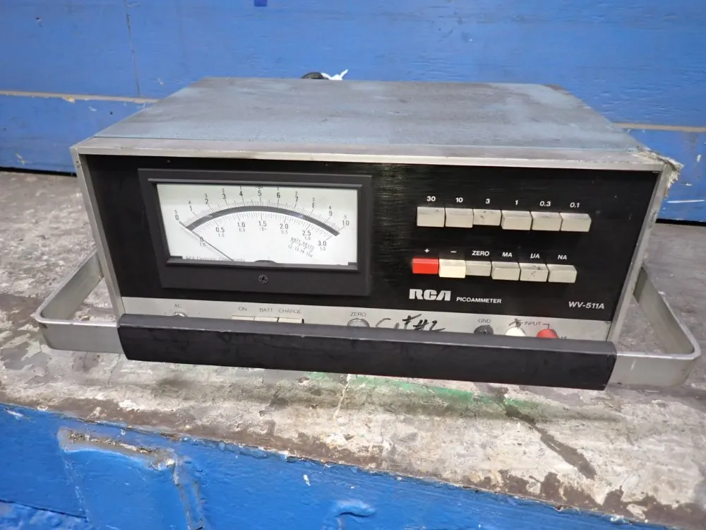 Rca Picoammeter - Wv-511a