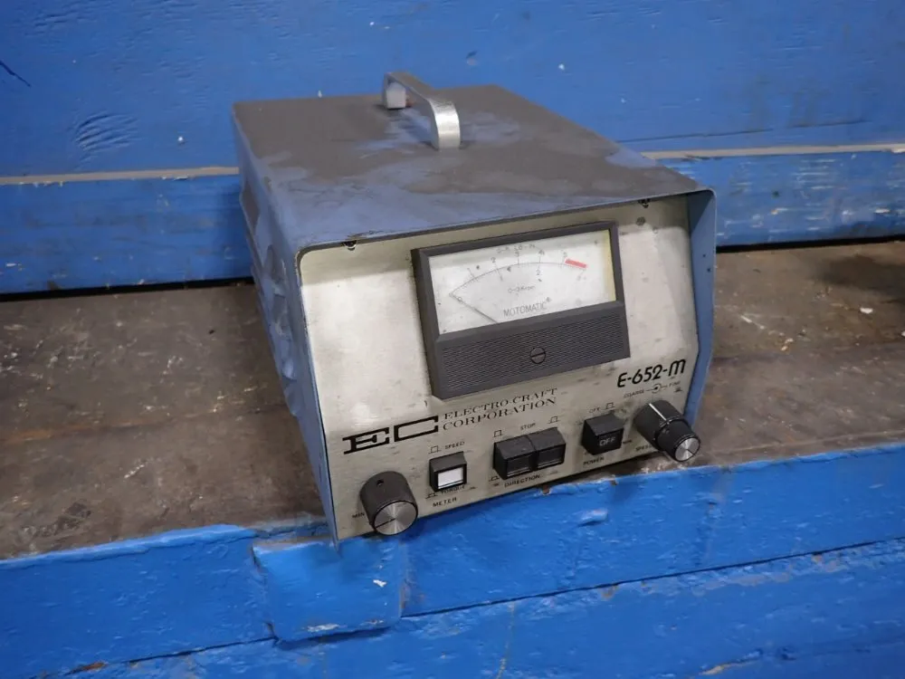 Electro Craft Corporation Drive Speed Controller - E-652-m