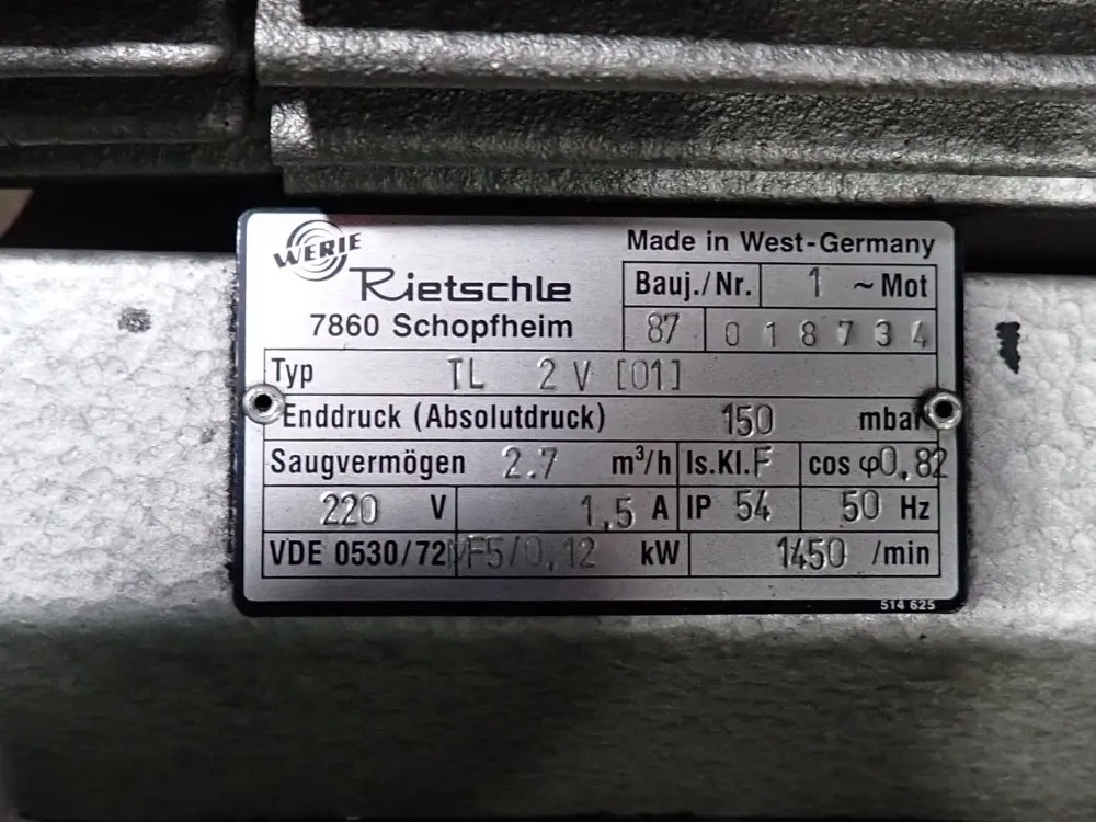 Werie 0.12 Kw Pump - Tl 2v