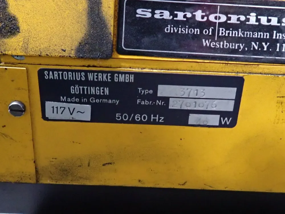 Sartorius Scale - 3713