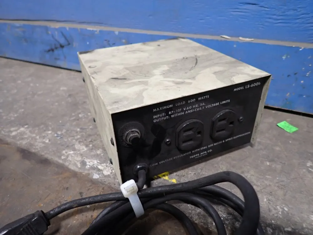 Trippe Mfg Co 600 Watts Line Stabilizer / Conditioner - Ls-600b