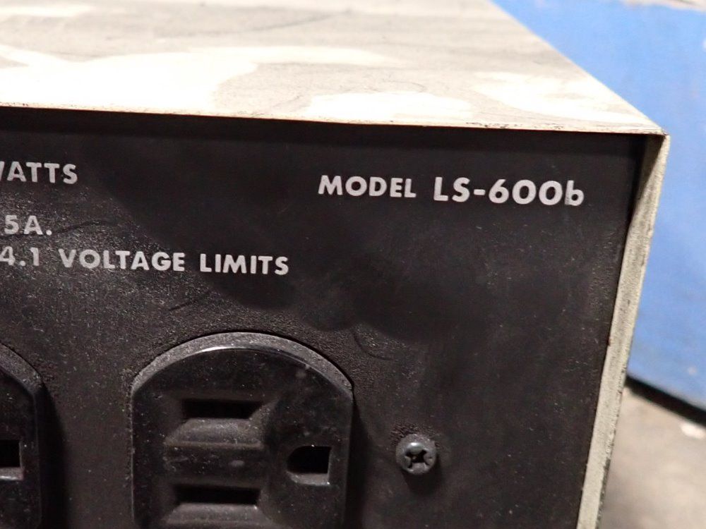 Trippe Mfg Co 600 Watts Line Stabilizer / Conditioner - Ls-600b