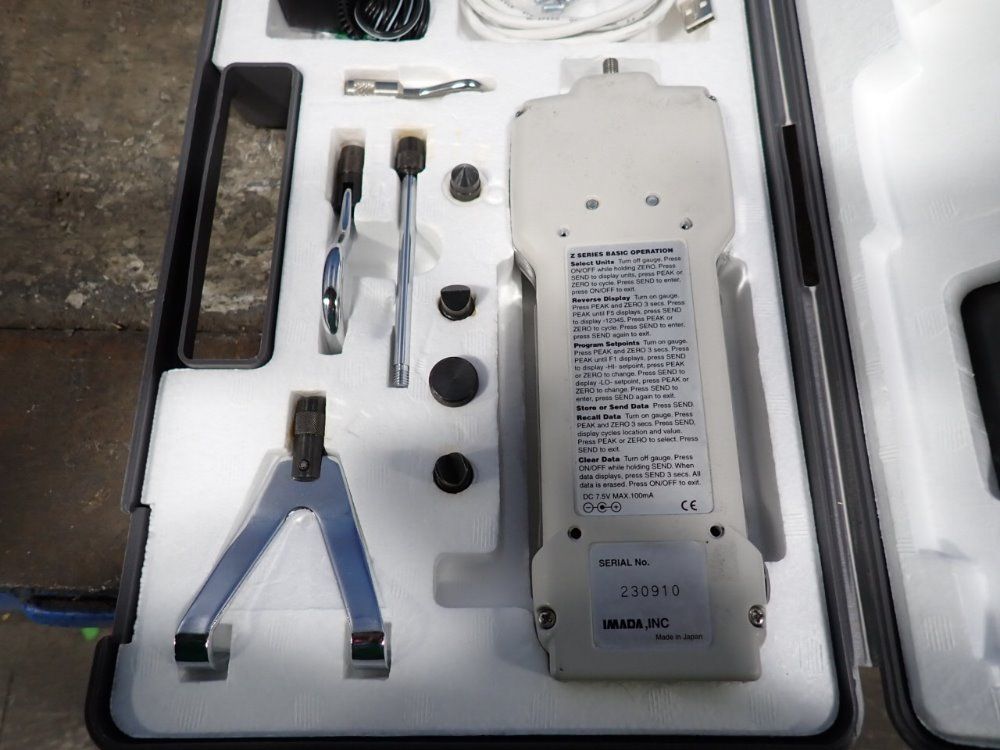 Imada Inc Digital Force Gauge - Zp-220