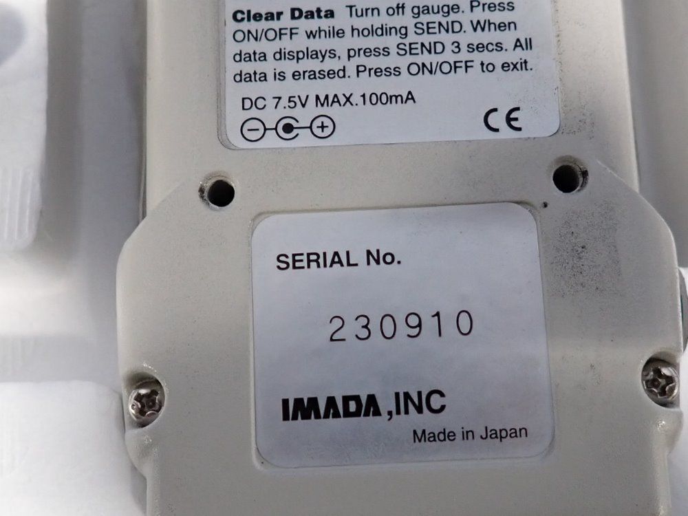 Imada Inc Digital Force Gauge - Zp-220