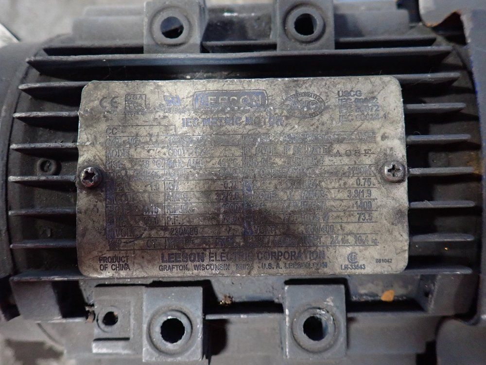 Leeson Iec Metric Motor