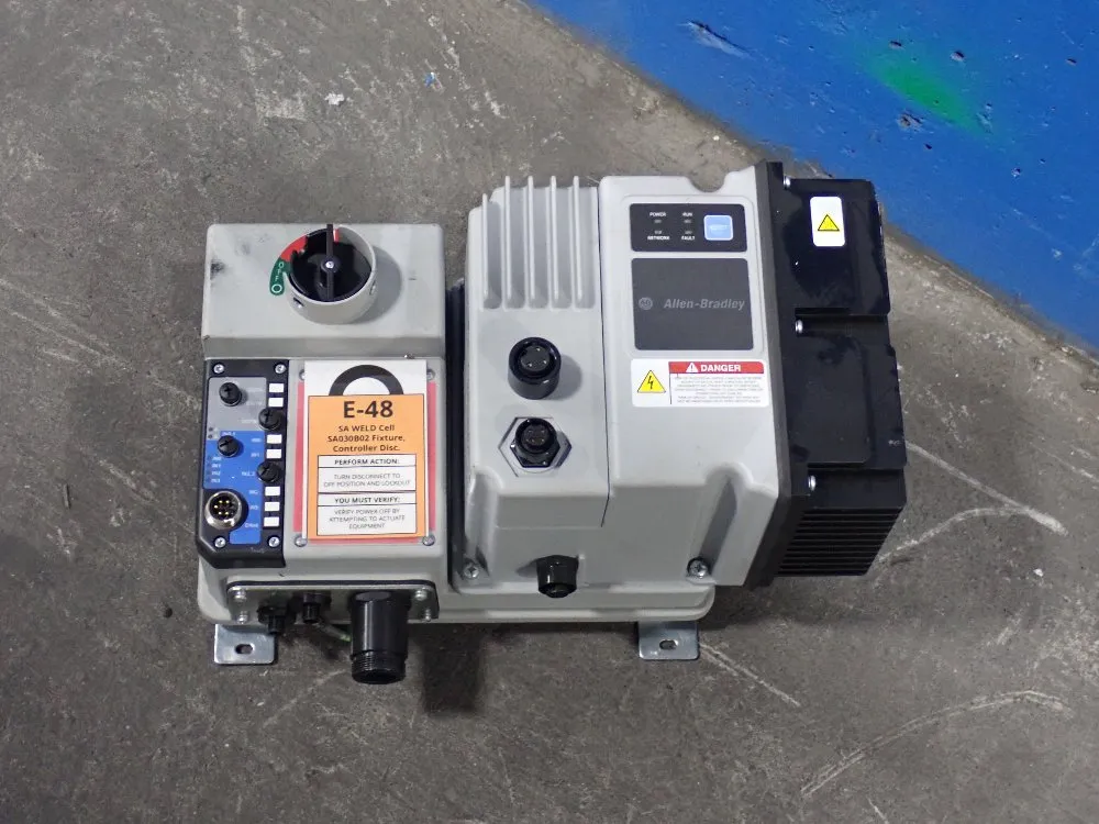 Allen Bradley 5 Hp Control Module - 284d-fvd7p6s-26-rrw-db1-sbw-emi