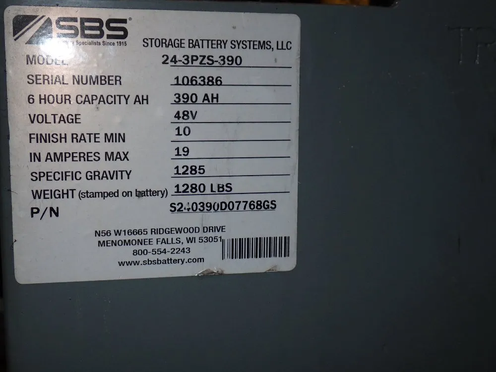 Linde Floor Scrubber - P60z