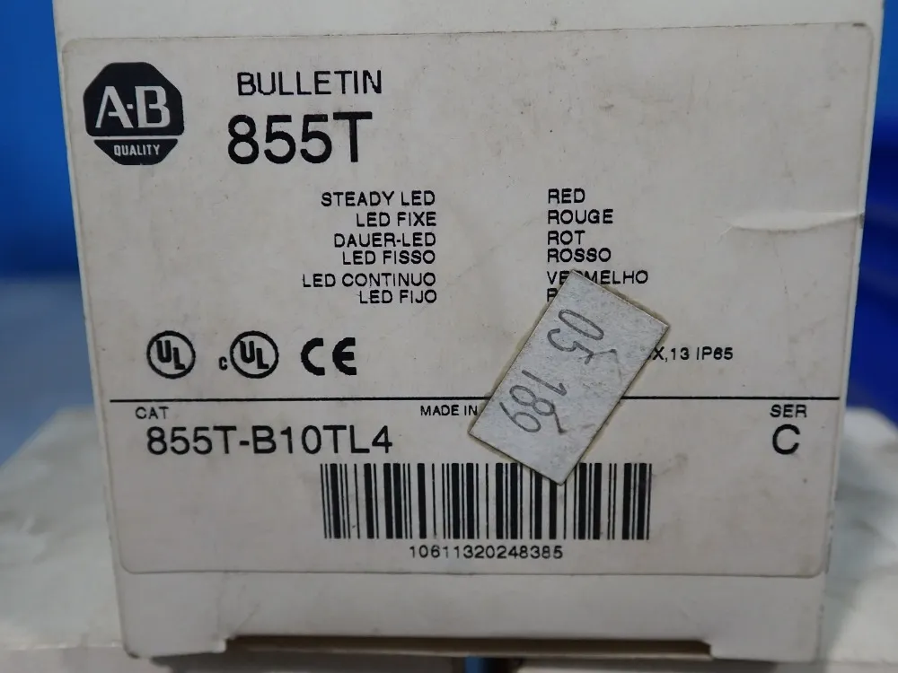 Allen-bradley 120 Vac Stack Light - 855t-b10tl4