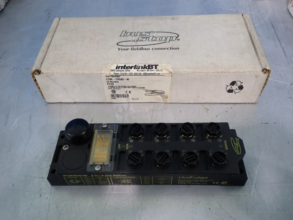 Turck Aim Style Devicenet Stations - Fdnl-csg88-w