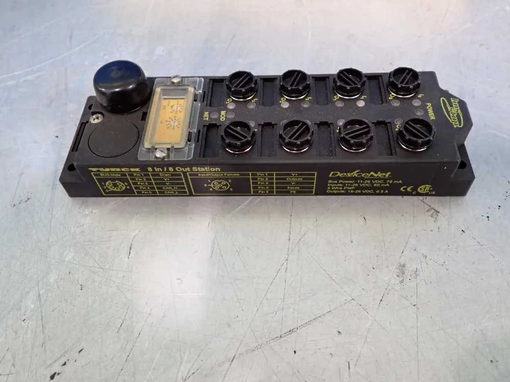 Turck Aim Style Devicenet Stations - Fdnl-csg88-w