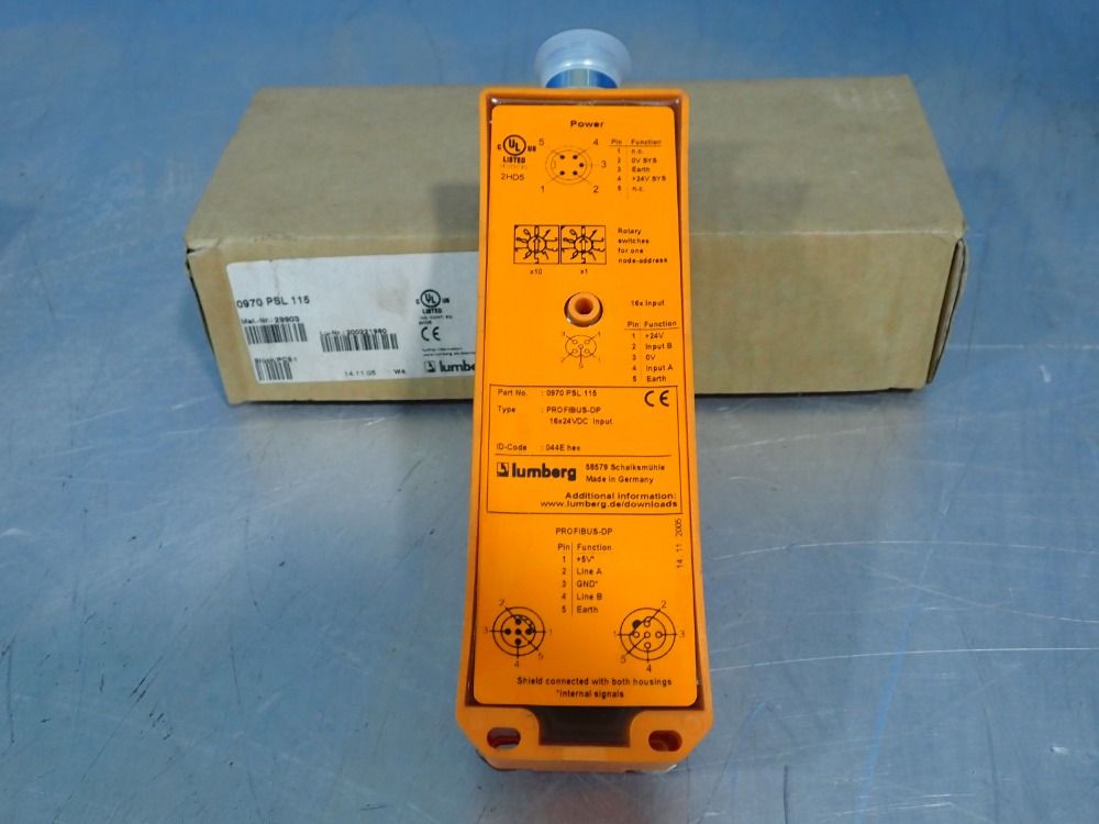 Belden Lumberg Automation Profibus I/o Module - 0970-psl-115