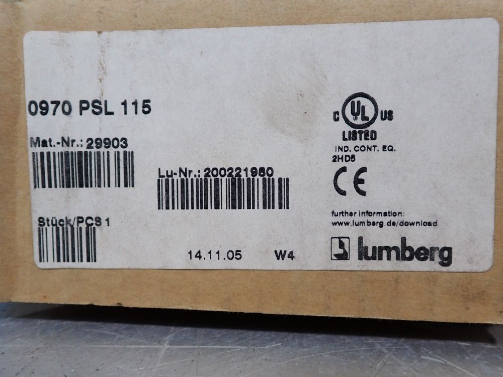 Belden Lumberg Automation Profibus I/o Module - 0970-psl-115