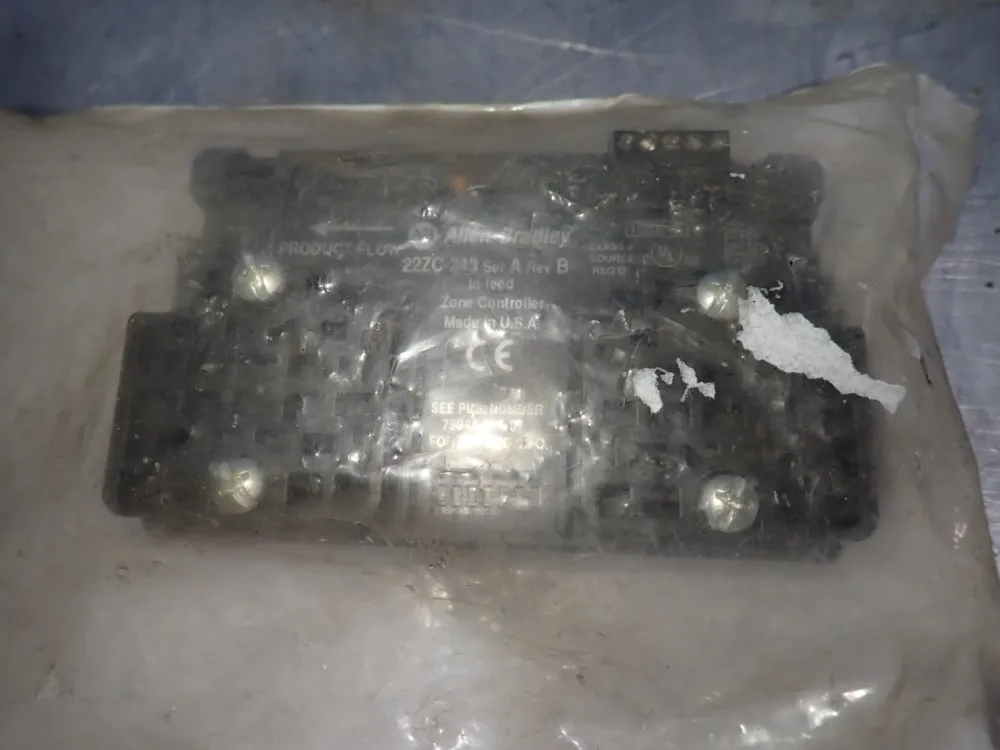 Allen-bradley In-feed Zone Controller - 22zc-343