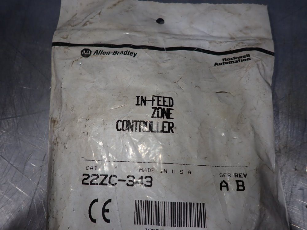 Allen-bradley In-feed Zone Controller - 22zc-343
