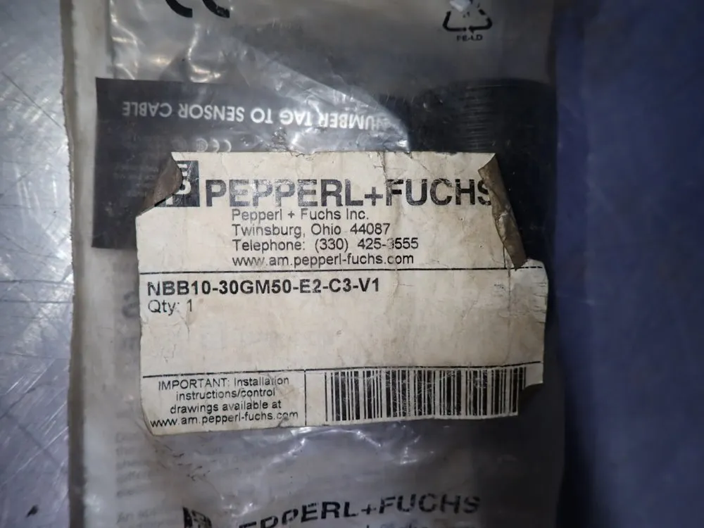Pepperl + Fuchs Inc Proximity Sensor - Nbb10-30gm50-e2-c3-v1