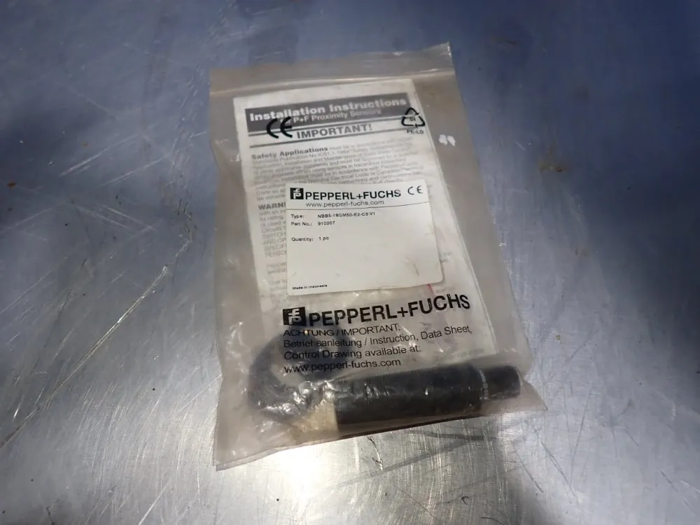 Pepperl + Fuchs Inc Proximity Sensor - Nbb5-18gm50-e2-c3-v1