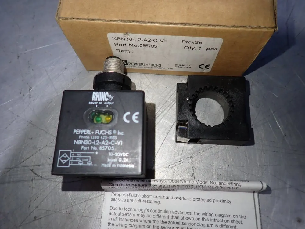 Pepperl + Fuchs Inc Proximity Sensor - Nbn30-l2-a2-c-v1