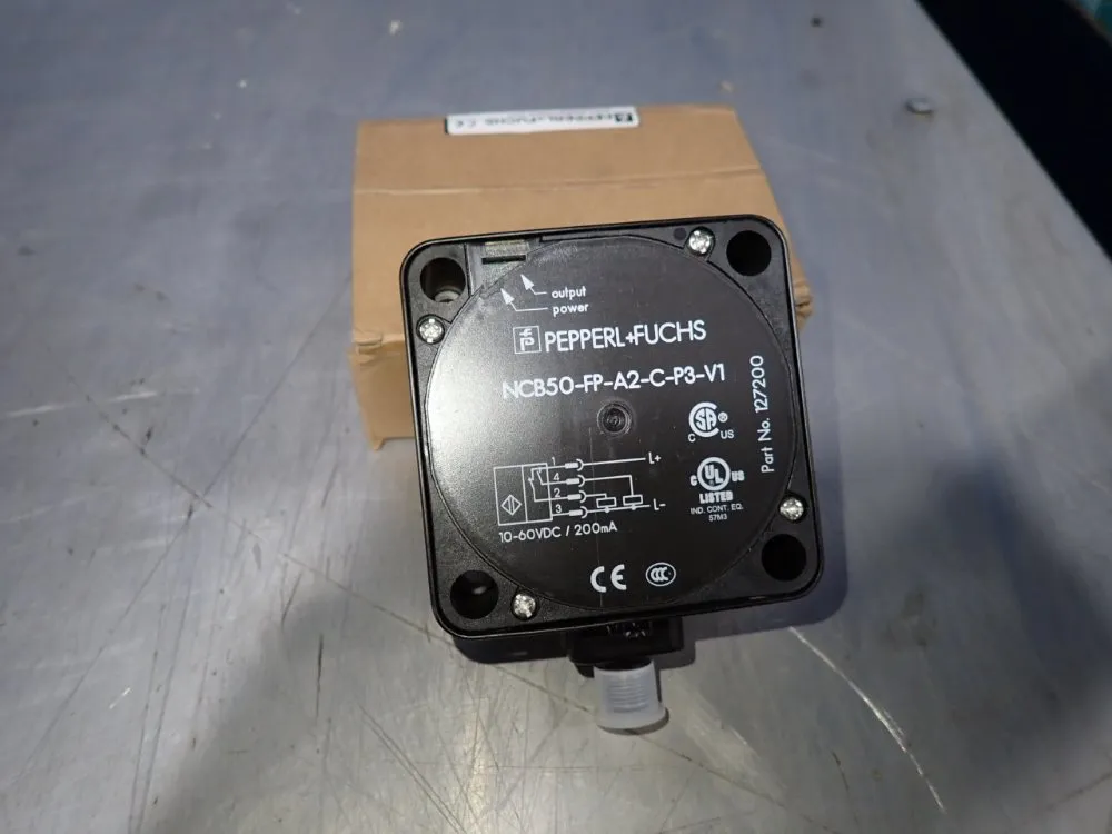 Pepperl + Fuchs Inc Inductive Sensor - Ncb50-fp-a2-c-p3-v1
