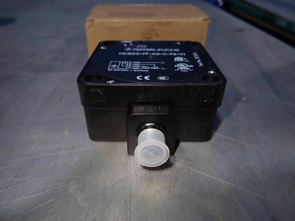 Pepperl + Fuchs Inc Inductive Sensor - Ncb50-fp-a2-c-p3-v1
