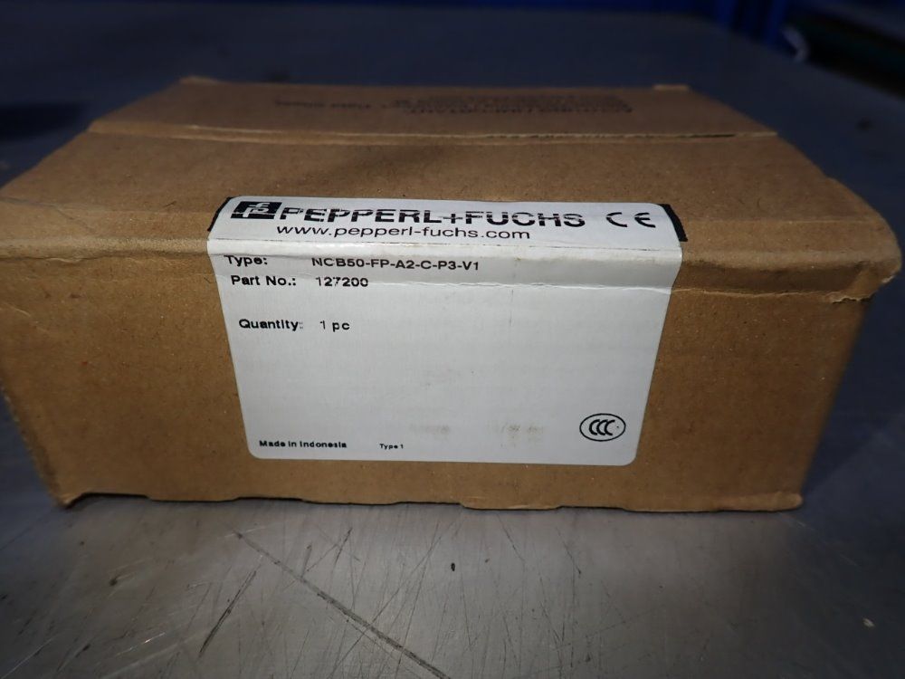 Pepperl + Fuchs Inc Inductive Sensor - Ncb50-fp-a2-c-p3-v1