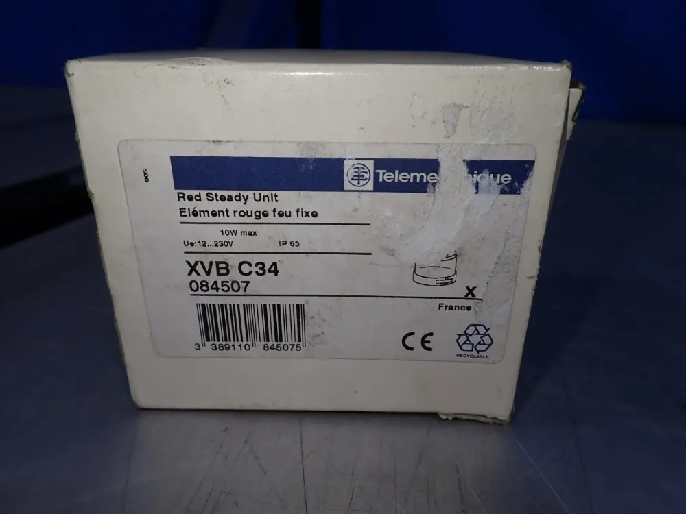 Telemecanique Red Steady Unit - Xvb C34