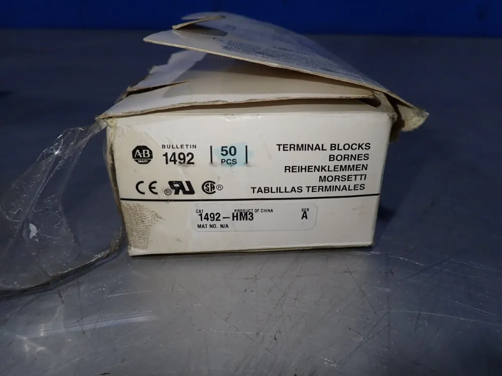 Allen-bradley Terminal Blocks - 1492-hm3