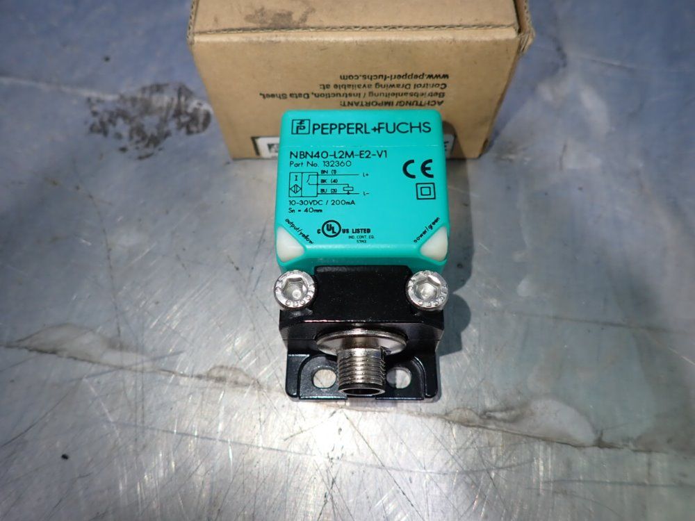 Pepperl + Fuchs Inc Inductive Sensor - Nbn40-l2m-e2-v1