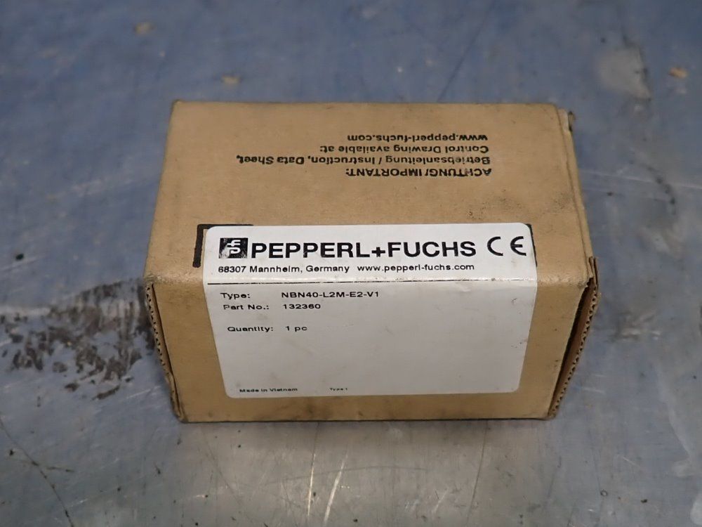 Pepperl + Fuchs Inc Inductive Sensor - Nbn40-l2m-e2-v1