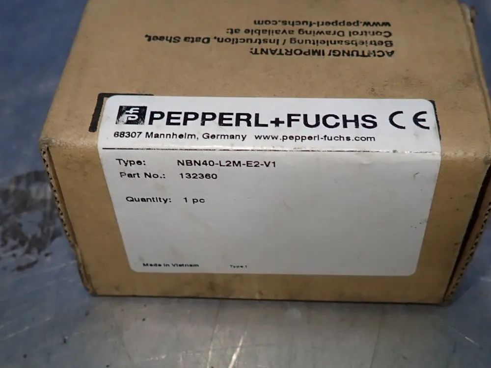 Pepperl + Fuchs Inc Inductive Sensor - Nbn40-l2m-e2-v1