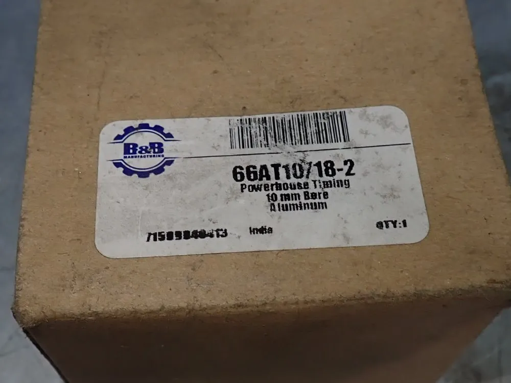 B & B Manufactuing Timing Pulley - 66at10/18-2