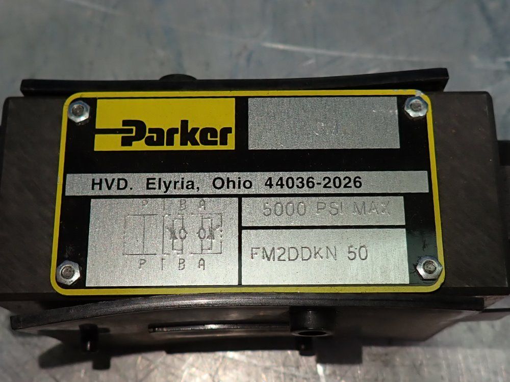 Parker 5000 Psi Flow Control Valve - Fm2ddkn 50