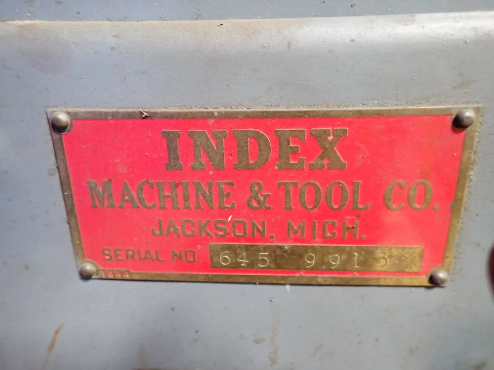 Index Machine & Tool 25" Vertical Mill
