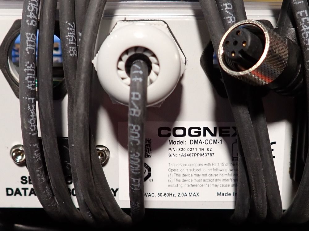 Cognex Barcode Reader And I/o Module - 820-10079-1r Dma-ccm-1