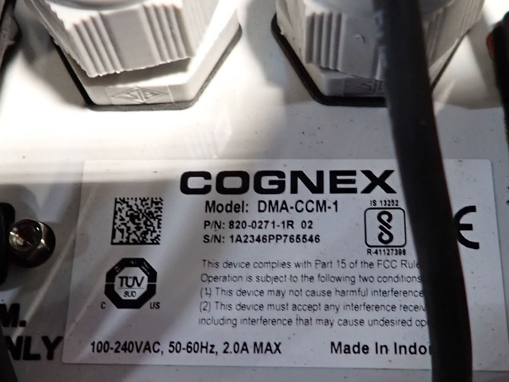 Cognex Barcode Rader And I/o Module - 820-10079-1r Dma-ccm-1