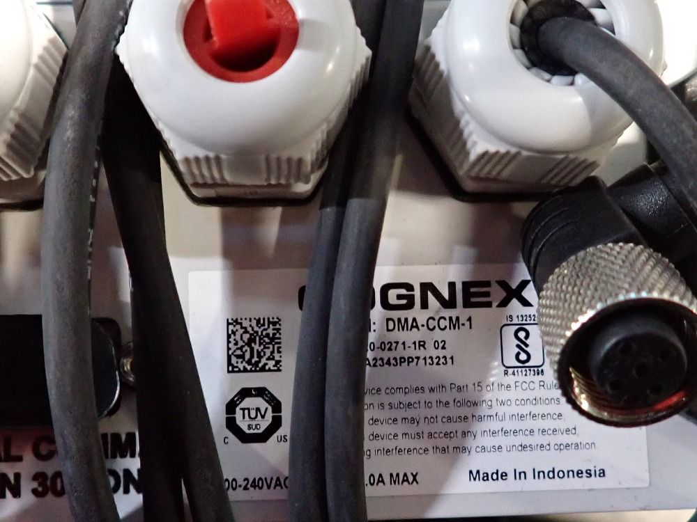 Cognex Barcode Rader And I/o Module - 820-10079-1r Dma-ccm-1