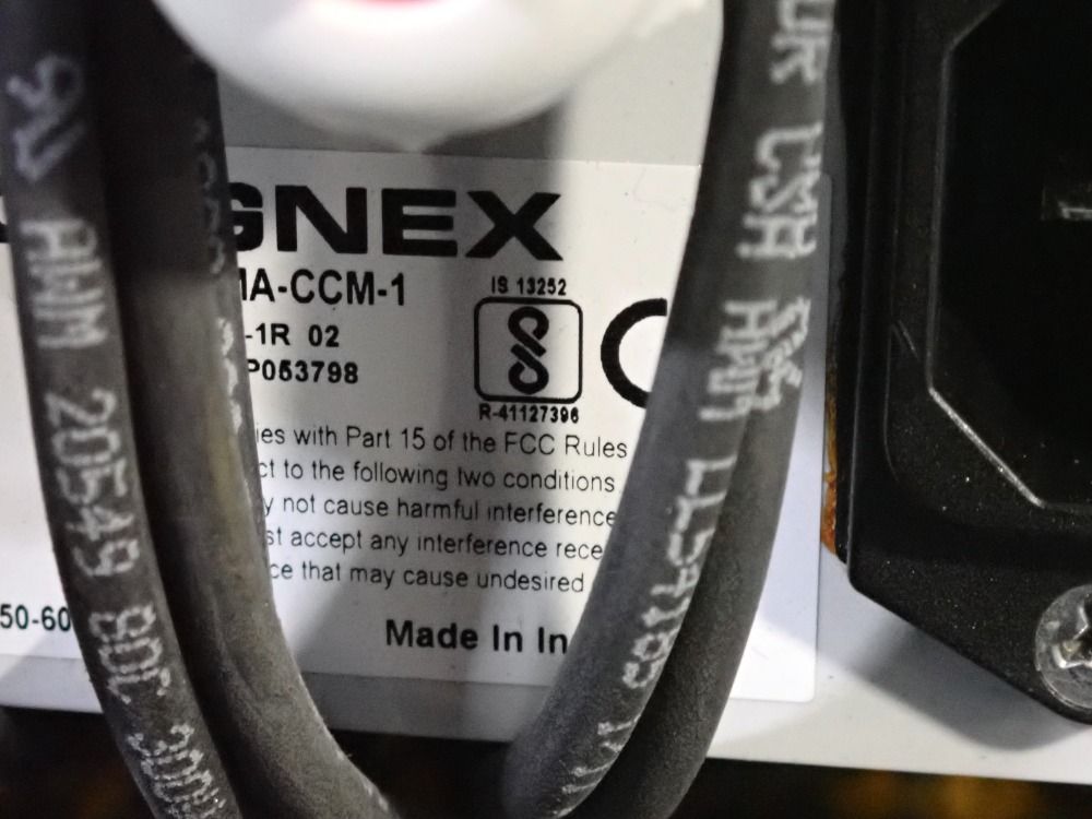 Cognex Barcode Rader And I/o Module - 820-10079-1r Dma-ccm-1