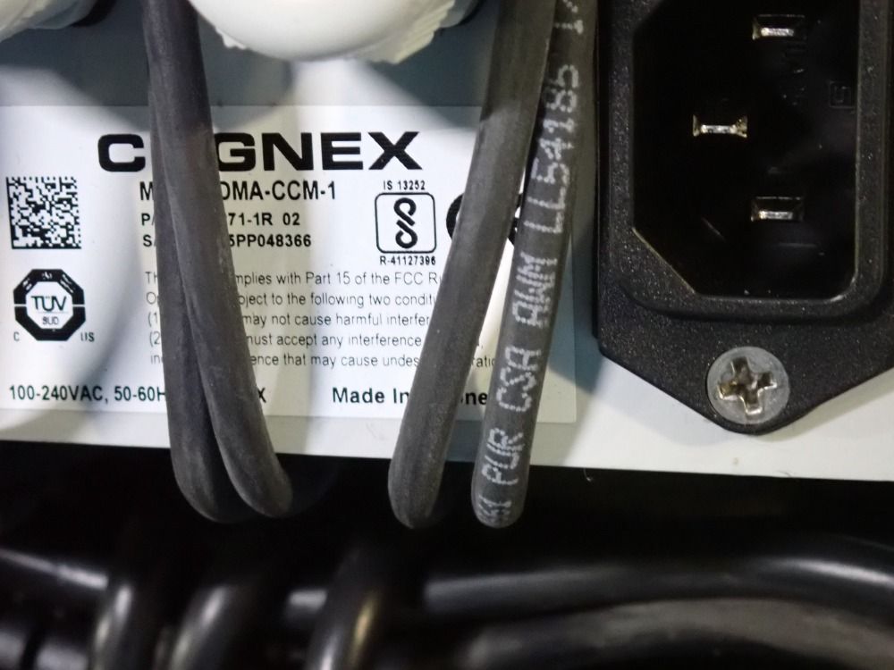 Cognex Barcode Rader And I/o Module - 820-10079-1r Dma-ccm-1