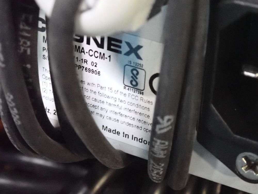 Cognex Barcode Rader And I/o Module - 820-10079-1r Dma-ccm-1