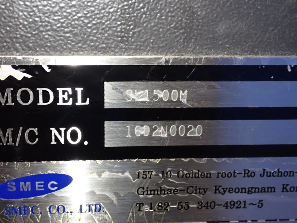 Smec Cnc Lathe - Sl1500m