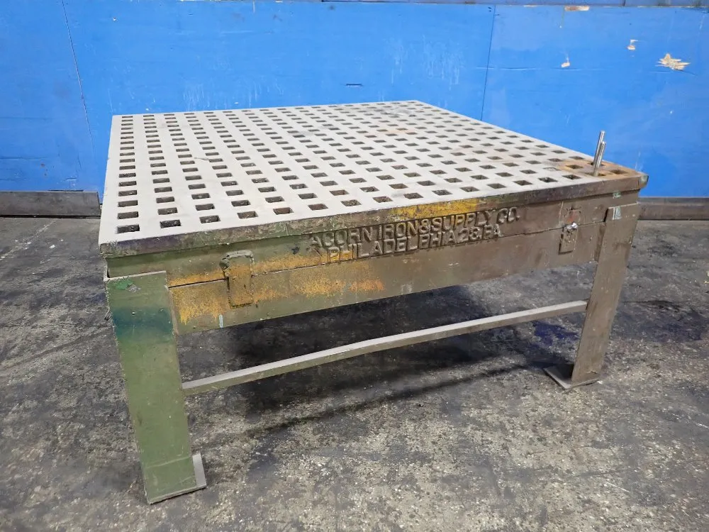 Acorn Iron 60" X 60" Welding Table